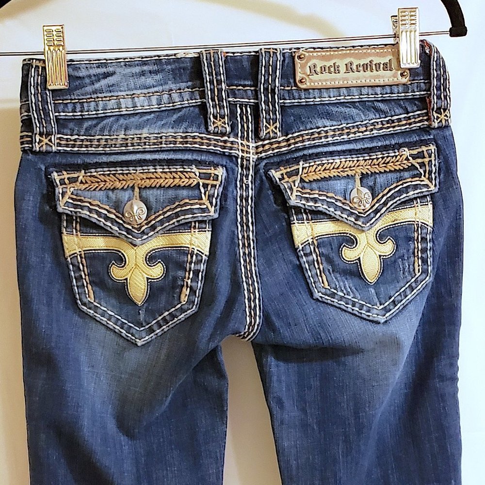 Womens Rock Revival Capris